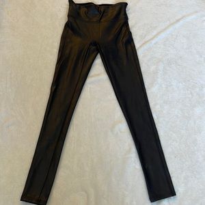 SPANX leggings Leather Size XS